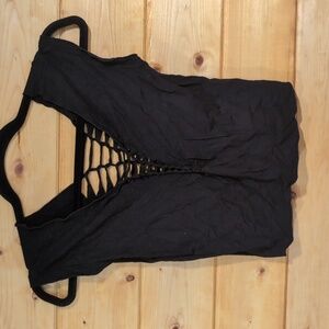 The Om Collection crop cut back tank top M/L